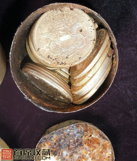 美国加州夫妇发现古金币：约值千万美元