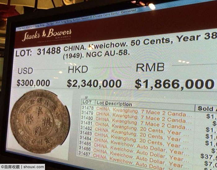 SBP香港春拍成交超4000万 强势引领2014行情