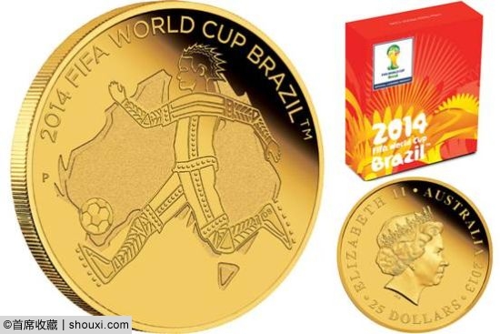 澳大利亚发行的世界杯纪念币