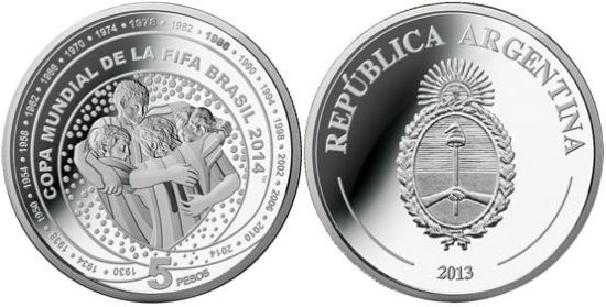 阿根廷发行纪念银币