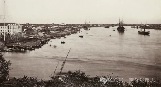 1880年代的西贡港口（flickr/manhhai）